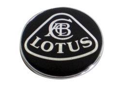 Black Lotus Wheel Badges 50 mm